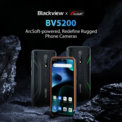 Global  Blackview BV5200 4GB+32GB 5180mAh Battery 6.1 inch Android 12 NFC  Blackview BV5200 Mobile Phones - Image 2