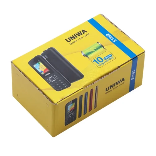 dropshipping 1.77 inch 1800mAh Battery UNIWA E1802 Mobile Phone - Image 3